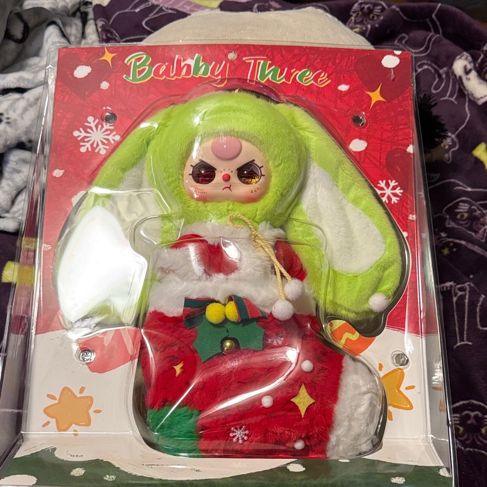 Baby Three LE Christmas stocking